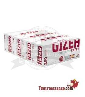 Tubos Gizeh filtro largo  250 u(1x4)