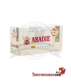 Tubos Abadie 500, 1 cajita de 500 tubos