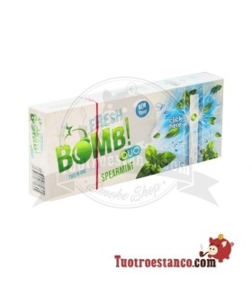 Tubos Fresh Bomb! Hierbabuena, 1 caja de 100 tubos