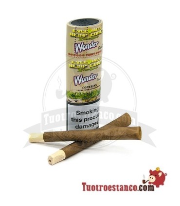 Papel Cono Cyclone de cañamo 2u Wonder