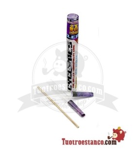 Papel Cono Cyclones Púrpura 2 Hojas