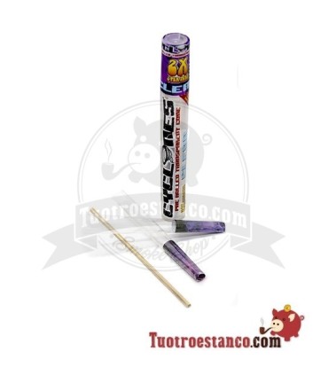 Papel Cono Cyclones Púrpura 2 Hojas