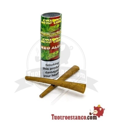 Papel Cono Cyclone de cañamo 2u Red Alert