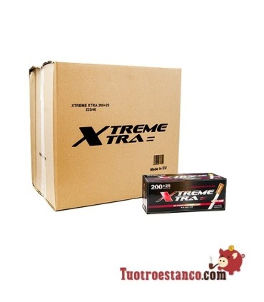 Tubos X-treme 225 de filtro largo, 40 cajitas de 225 tubos (Cajón)