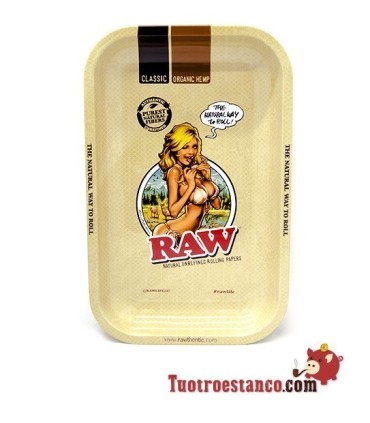 Bandeja Metálica RAW Diseño Chica