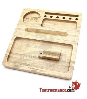 Caja de Bambú RAW con Imanes.