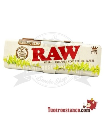 Estuche para papel de fumar KS Raw orgánico