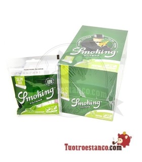 Les filtres Smoking 6mm menthol (1x10)