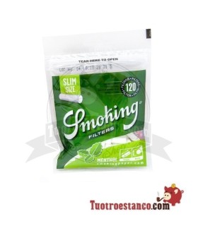 Filtros Smoking 6mm Menthol