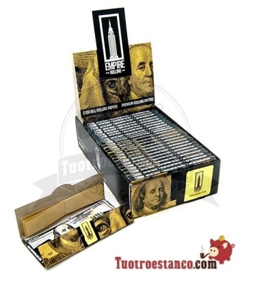 Estuche de papel Empire Rolling Paper de 110 mm, 24 libritos