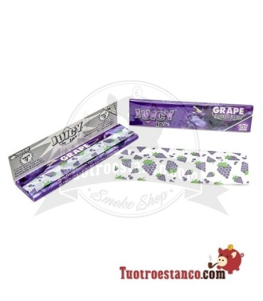 Papel Juicy Jay King Size 110mm sabor Uva