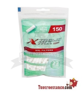 Filtros X-Trem 6 mm largos menta