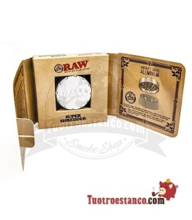 Grinder aluminio Super Shredder RAW 50mm