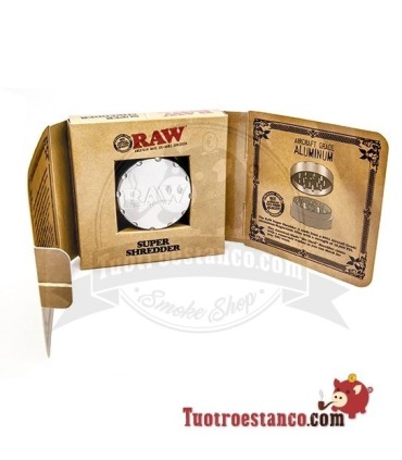 Grinder aluminio Super Shredder RAW 50mm