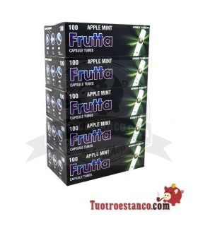 Tubes Frutta Apple Mentolada Capsule de 5 boîtes de 100 unités