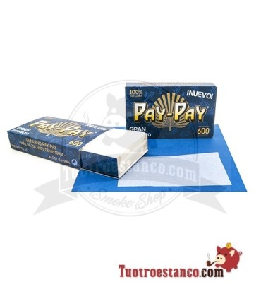 Papel Pay-Pay Bloc 600 de 78 mm, bloc de 600 papeles.