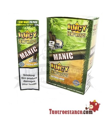 Rôle de chanvre Juteux Blunt, Maniaque de la Mangue papaye - 25 unités