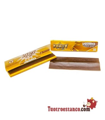 Papel Juicy Jay Sabor Regaliz King Size de 110 mm