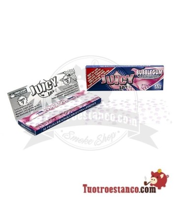 Papel Juicy Jay Sabor Chicle 1 1/4 de 78 mm