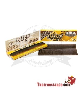 Papel Juicy Jay 1 1/4 78 mm sabor Regaliz