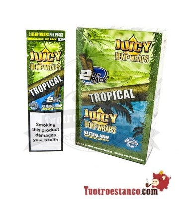 Rôle de chanvre Juteux Blunt Tropicale(1x25)