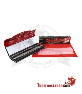 Papel Smoking Delux King Size + Filtros de cartón. 33 papeles + 33 filtros de cartón.