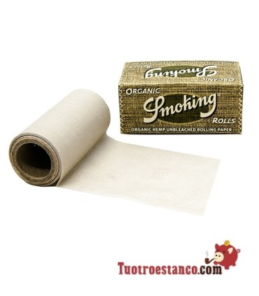 Papel Smoking Orgánico Rollo de 4 m
