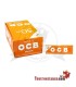 Papel OCB Naranja de 70 mm - 50 libritos