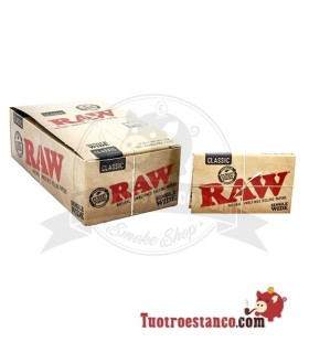 Papel RAW Doble Ventana de 70 mm, 25 libritos