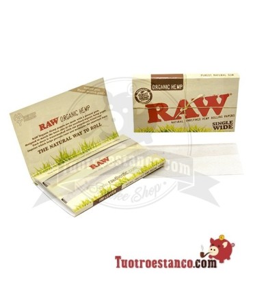 Papel RAW Orgánico Doble Ventana