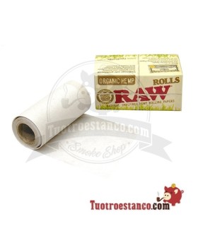 Papel RAW Orgánico Rollo de 5 m