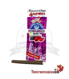 Papel Royal Blunt de Cañamo sabor Frutas del Bosque - 4u