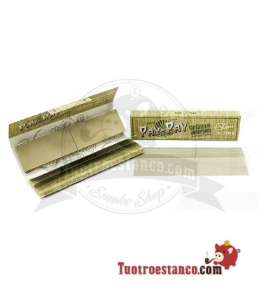 Papel Pay-Pay Alfalfa Verde Slim 110 mm + Tips