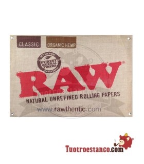 Affiche de tissu de chanvre Brut