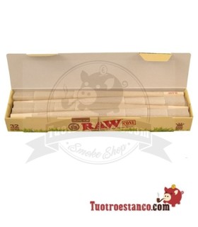 Conos Raw orgánico 32u King Size