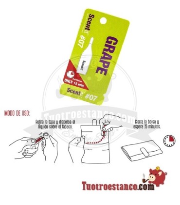 Líquido para el tabaco Sabor Uva