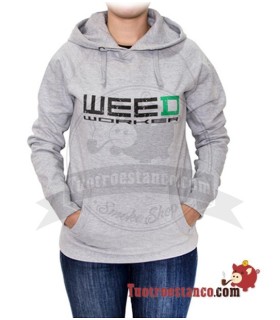 Lavoratrice di weed Taglia S Open Felpa