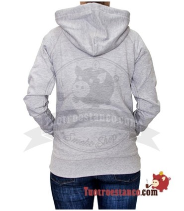 Sweat-shirt open mauvaises Herbes Travailleur Fille taille S