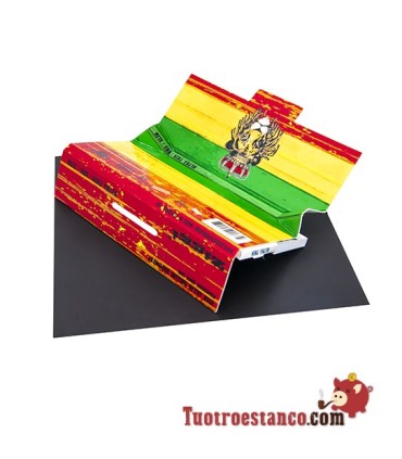 Papel Ziggi King Size Rasta León + Tips