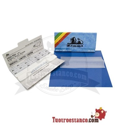 Ziggi King Size Blue Paper 110 mm + Tips