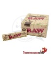 Etui, papier, Raw Organic King Size Slim 110 mm + Tips - 24 rollen