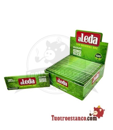 Carta aleda Trasparente Stretta Verde 110mm - 20 libretti