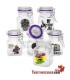 Pot en verre hermétique juicy 80 ml