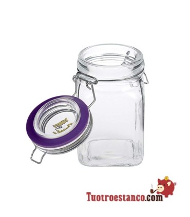 Airtight glass jar juicy 80 ml