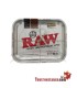 Metal tray Raw Silver 34 x 27.5 cm