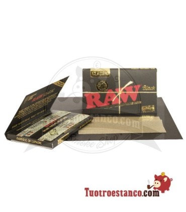 Raw Black Edition 70mm Double Window Paper