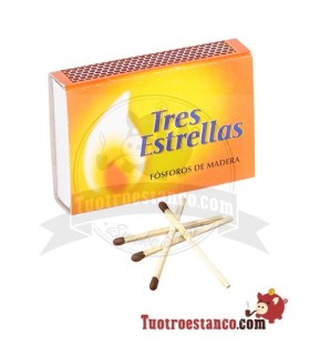 Madeira fósforo Três estrelas 1 unidade