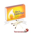 Fosforo madera Tres estrellas 1 unidad