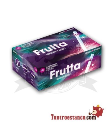 Tubos Frutta Frutos del bosque y Menta 1 cajita de 100 unidades