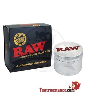 Moedor de alumínio Raw 4 peças
